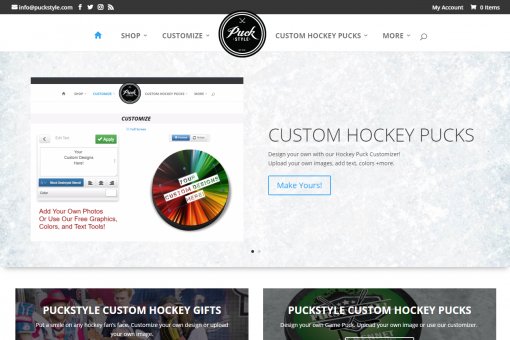 PuckStyle Custom Pucks