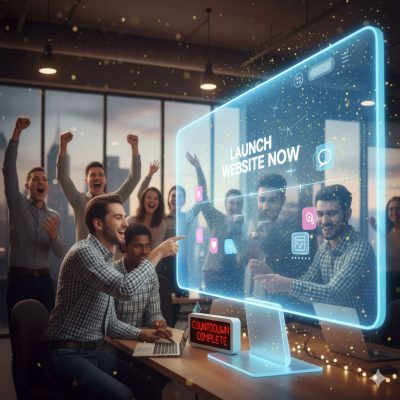 launch website now